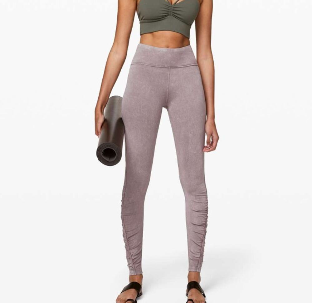Lululemon Half Moon Inner Glow Tight 28" Leggings Size 8